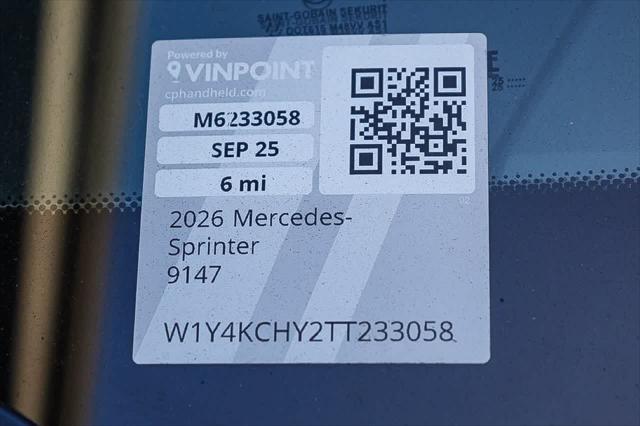2026 Mercedes-Benz Sprinter Cargo Van High Roof 4-Cyl Diesel