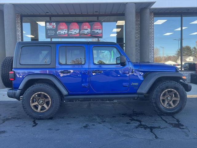 2018 Jeep Wrangler Unlimited Sport S 4x4 2018 Jeep Wrangler Unlimited Sport S 4x4