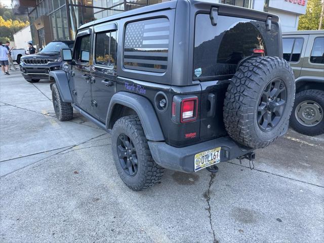 2022 Jeep Wrangler Unlimited Willys Sport 4x4 2022 Jeep Wrangler Unlimited Willys Sport 4x4