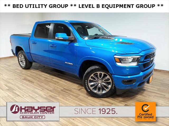2021 RAM 1500 Laramie Crew Cab 4x4 57 Box 2021 RAM 1500 Laramie Crew Cab 4x4 57 Box