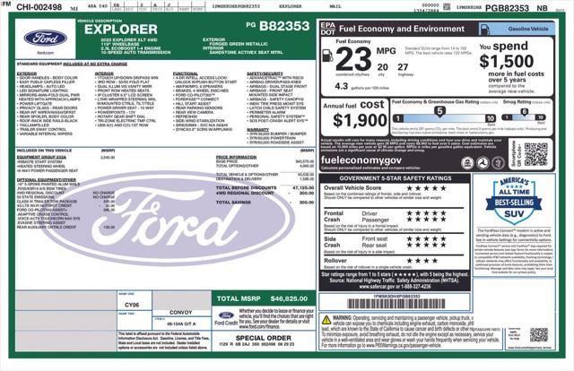 2023 Ford Explorer XLT 2023 Ford Explorer XLT