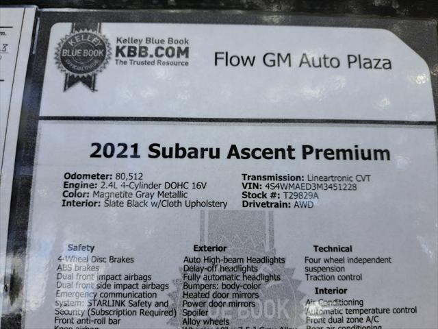 2021 Subaru Ascent Premium