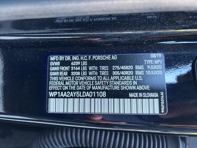 2020 Porsche Cayenne Unknown