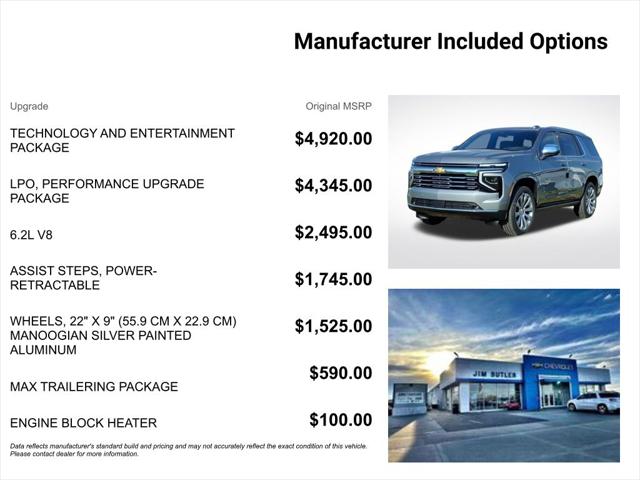 2026 Chevrolet Tahoe 4WD Premier