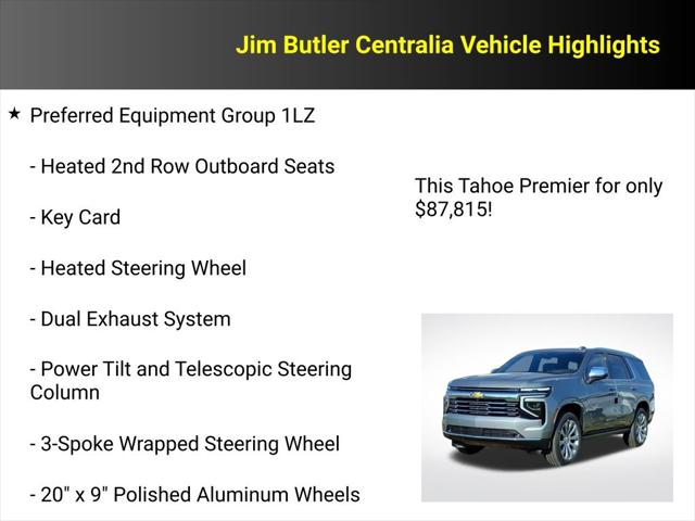 2026 Chevrolet Tahoe 4WD Premier