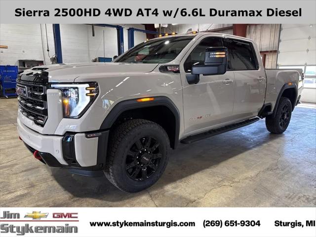 2026 GMC Sierra 2500HD Crew Cab, Standard Bed, AT4, 4WD for sale in Sturgis, MI