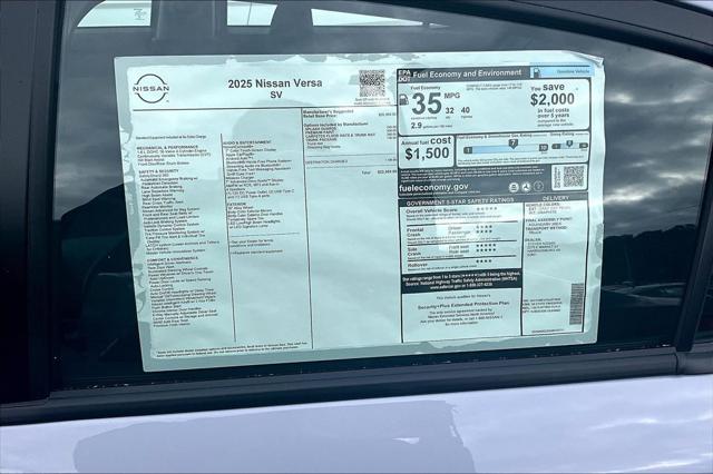 2025 Nissan Versa 1.6 SV