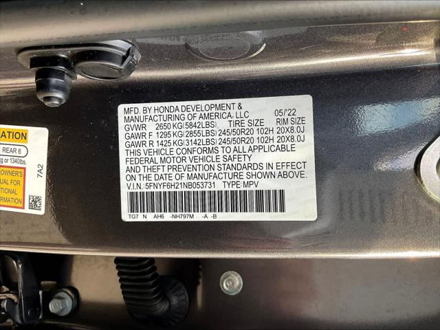 2022 Honda Pilot AWD Special Edition