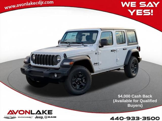 2026 Jeep Wrangler WRANGLER 4-DOOR SPORT 2026 Jeep Wrangler WRANGLER 4-DOOR SPORT