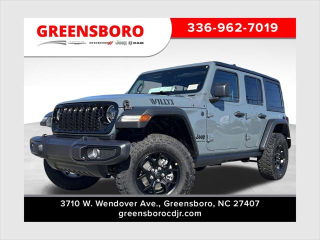 2026 Jeep Wrangler WRANGLER 4-DOOR WILLYS 2026 Jeep Wrangler WRANGLER 4-DOOR WILLYS