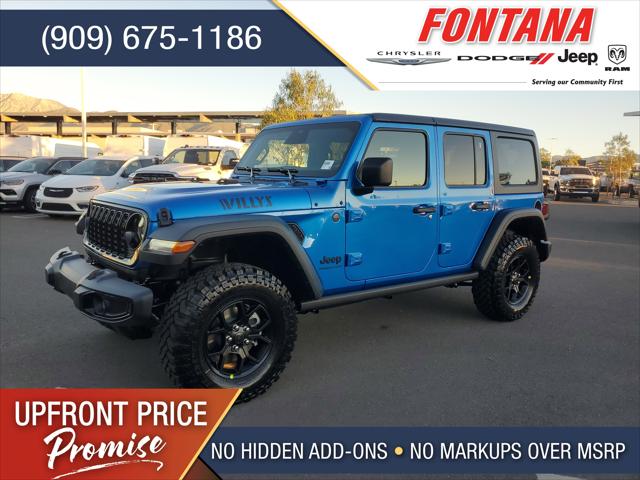 2026 Jeep Wrangler WRANGLER 4-DOOR WILLYS 2026 Jeep Wrangler WRANGLER 4-DOOR WILLYS
