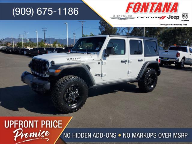2026 Jeep Wrangler WRANGLER 4-DOOR WILLYS 2026 Jeep Wrangler WRANGLER 4-DOOR WILLYS
