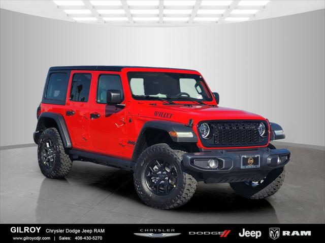 2026 Jeep Wrangler WRANGLER 4-DOOR WILLYS 2026 Jeep Wrangler WRANGLER 4-DOOR WILLYS