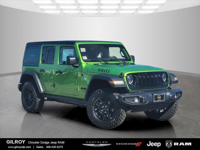 2026 Jeep Wrangler WRANGLER 4-DOOR WILLYS 2026 Jeep Wrangler WRANGLER 4-DOOR WILLYS
