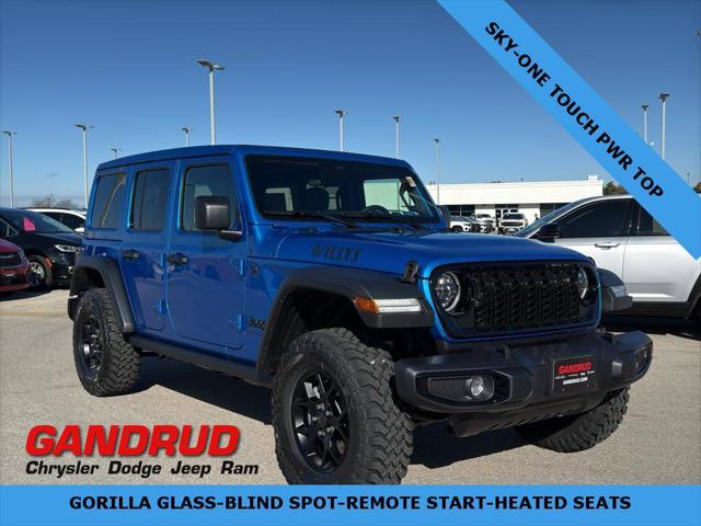 2026 Jeep Wrangler WRANGLER 4-DOOR WILLYS 2026 Jeep Wrangler WRANGLER 4-DOOR WILLYS