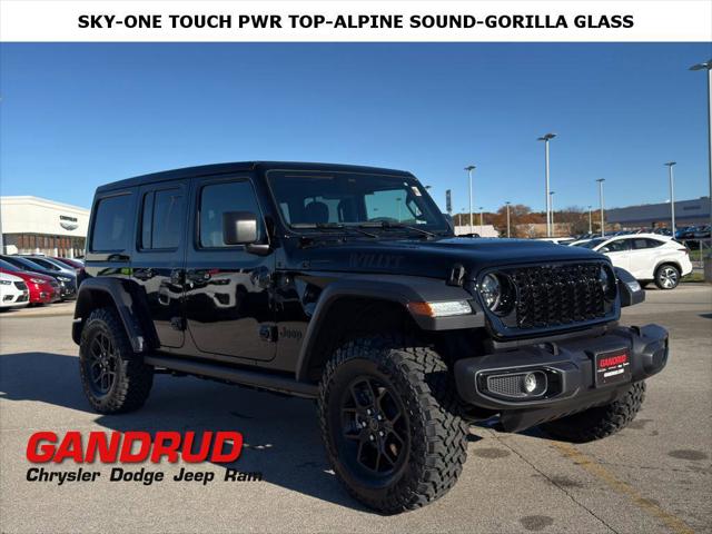 2026 Jeep Wrangler WRANGLER 4-DOOR WILLYS 2026 Jeep Wrangler WRANGLER 4-DOOR WILLYS