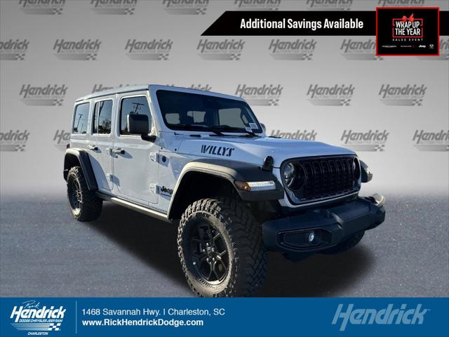 2026 Jeep Wrangler WRANGLER 4-DOOR WILLYS 2026 Jeep Wrangler WRANGLER 4-DOOR WILLYS