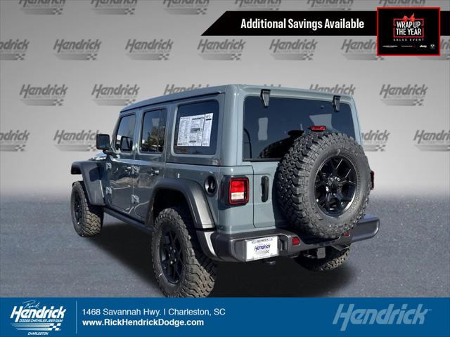 2026 Jeep Wrangler WRANGLER 4-DOOR WILLYS 2026 Jeep Wrangler WRANGLER 4-DOOR WILLYS