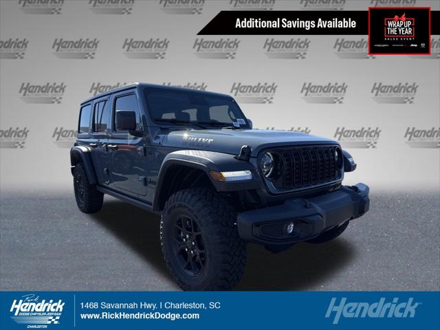 2026 Jeep Wrangler WRANGLER 4-DOOR WILLYS 2026 Jeep Wrangler WRANGLER 4-DOOR WILLYS