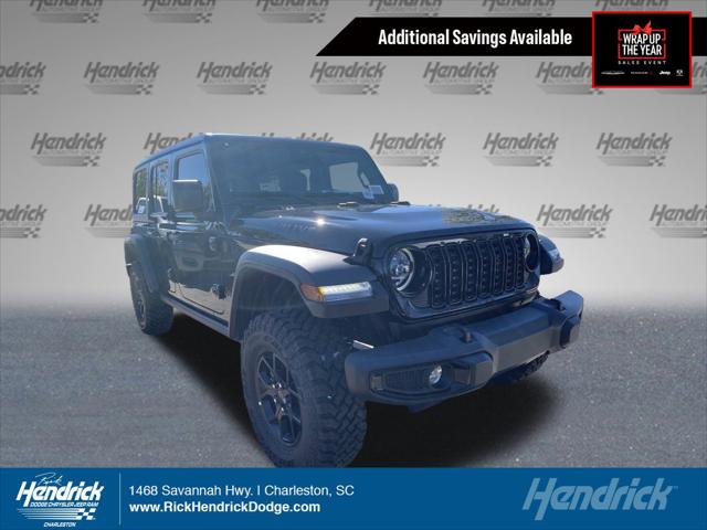 2026 Jeep Wrangler WRANGLER 4-DOOR WILLYS 2026 Jeep Wrangler WRANGLER 4-DOOR WILLYS