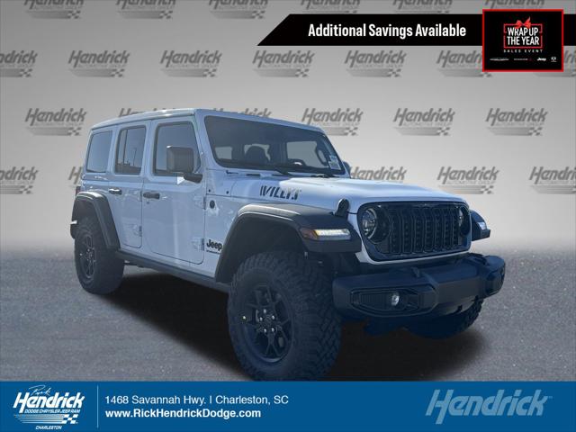 2026 Jeep Wrangler WRANGLER 4-DOOR WILLYS 2026 Jeep Wrangler WRANGLER 4-DOOR WILLYS