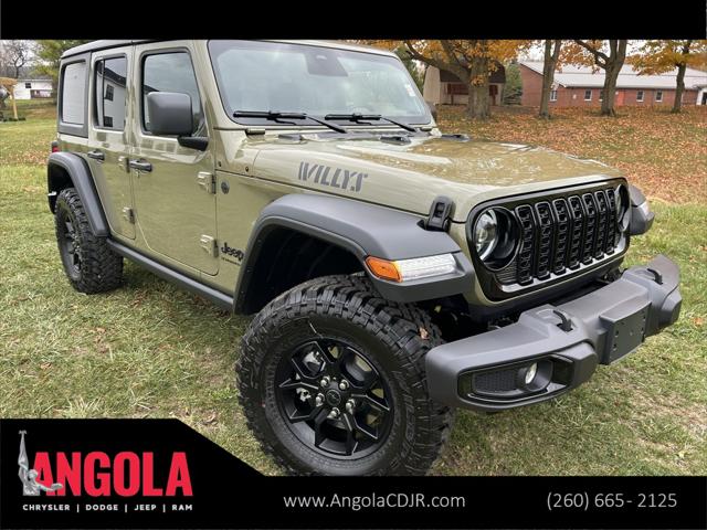 2026 Jeep Wrangler WRANGLER 4-DOOR WILLYS 2026 Jeep Wrangler WRANGLER 4-DOOR WILLYS