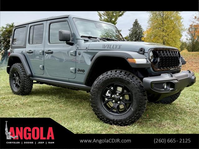 2026 Jeep Wrangler WRANGLER 4-DOOR WILLYS 2026 Jeep Wrangler WRANGLER 4-DOOR WILLYS