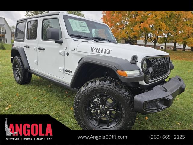 2026 Jeep Wrangler WRANGLER 4-DOOR WILLYS 2026 Jeep Wrangler WRANGLER 4-DOOR WILLYS