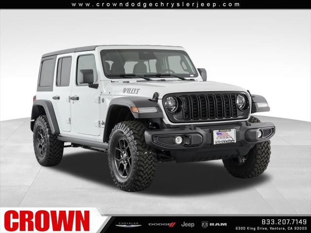2026 Jeep Wrangler WRANGLER 4-DOOR WILLYS 2026 Jeep Wrangler WRANGLER 4-DOOR WILLYS