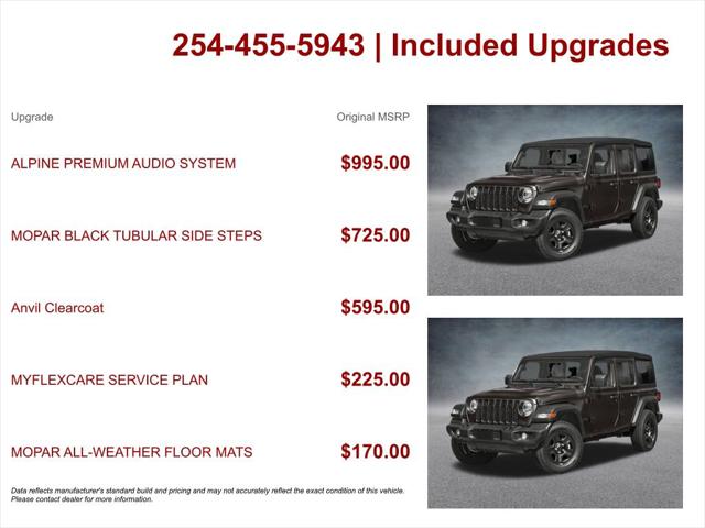 2026 Jeep Wrangler WRANGLER 2-DOOR SPORT S