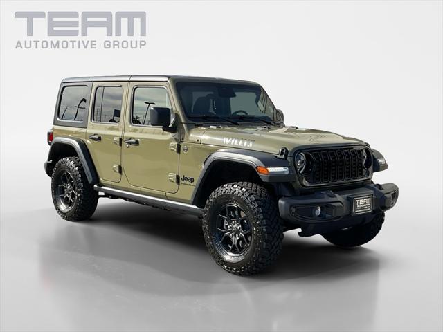 2026 Jeep Wrangler WRANGLER 4-DOOR WILLYS 2026 Jeep Wrangler WRANGLER 4-DOOR WILLYS