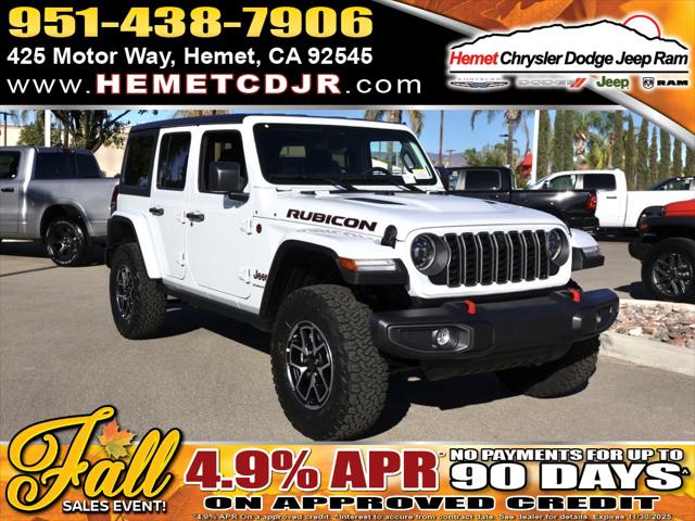 2026 Jeep Wrangler WRANGLER 4-DOOR RUBICON 2026 Jeep Wrangler WRANGLER 4-DOOR RUBICON