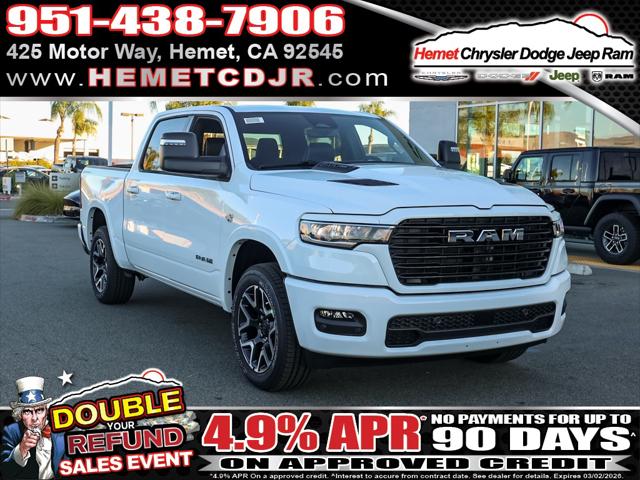 2026 RAM Ram 1500 RAM 1500 LARAMIE CREW CAB 4X4 57 BOX