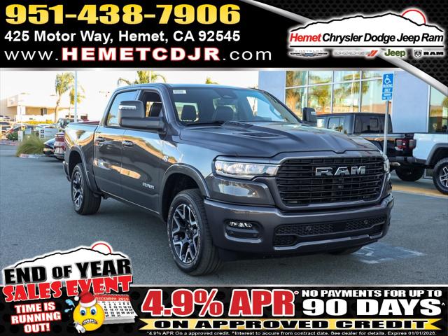 2026 RAM Ram 1500 RAM 1500 LARAMIE CREW CAB 4X4 57 BOX
