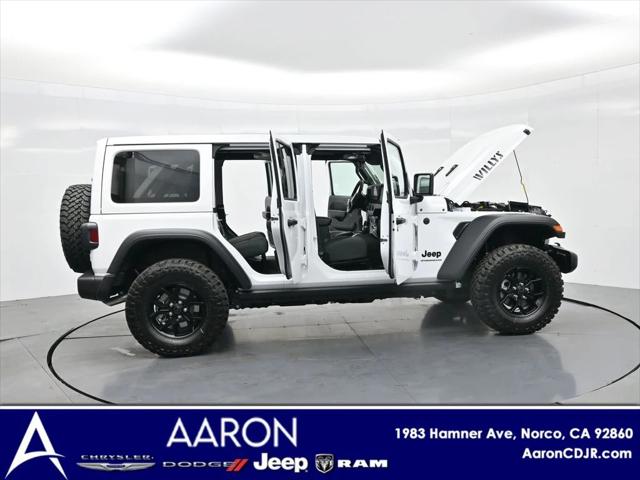 2026 Jeep Wrangler WRANGLER 4-DOOR WILLYS 2026 Jeep Wrangler WRANGLER 4-DOOR WILLYS