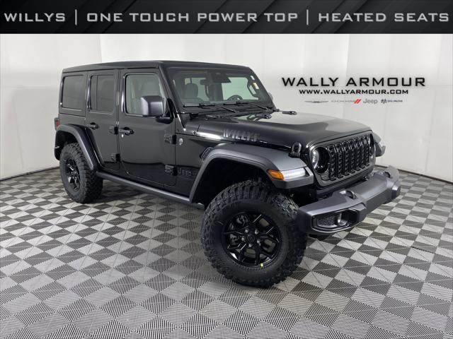 2026 Jeep Wrangler WRANGLER 4-DOOR WILLYS 2026 Jeep Wrangler WRANGLER 4-DOOR WILLYS