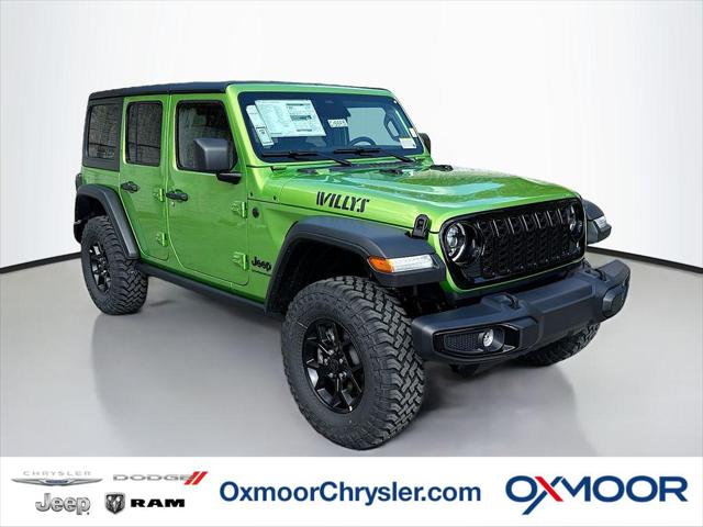 2026 Jeep Wrangler WRANGLER 4-DOOR WILLYS 2026 Jeep Wrangler WRANGLER 4-DOOR WILLYS