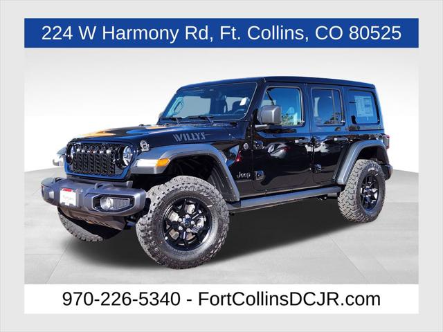 2026 Jeep Wrangler WRANGLER 4-DOOR WILLYS 2026 Jeep Wrangler WRANGLER 4-DOOR WILLYS