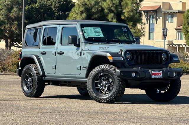 2026 Jeep Wrangler WRANGLER 4-DOOR WILLYS 2026 Jeep Wrangler WRANGLER 4-DOOR WILLYS