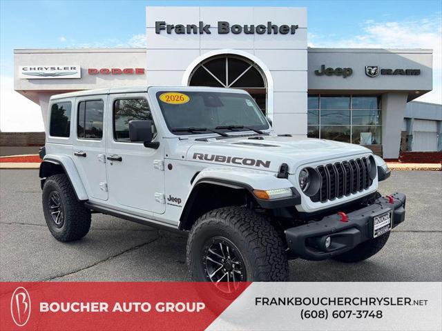 2026 Jeep Wrangler WRANGLER 4-DOOR RUBICON X 2026 Jeep Wrangler WRANGLER 4-DOOR RUBICON X