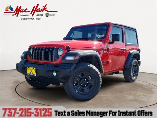 2026 Jeep Wrangler WRANGLER 2-DOOR SPORT 2026 Jeep Wrangler WRANGLER 2-DOOR SPORT