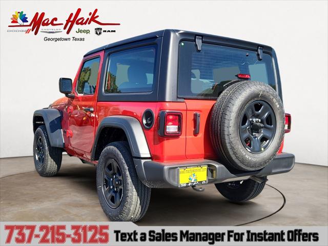 2026 Jeep Wrangler WRANGLER 2-DOOR SPORT 2026 Jeep Wrangler WRANGLER 2-DOOR SPORT