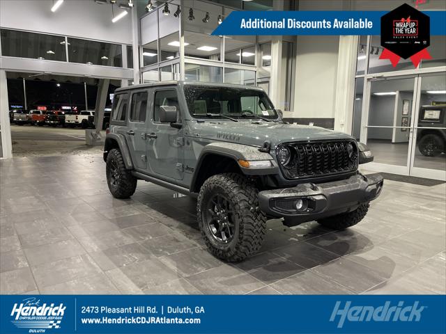 2026 Jeep Wrangler WRANGLER 4-DOOR WILLYS 2026 Jeep Wrangler WRANGLER 4-DOOR WILLYS