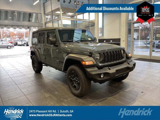 2026 Jeep Wrangler WRANGLER 4-DOOR SPORT 2026 Jeep Wrangler WRANGLER 4-DOOR SPORT