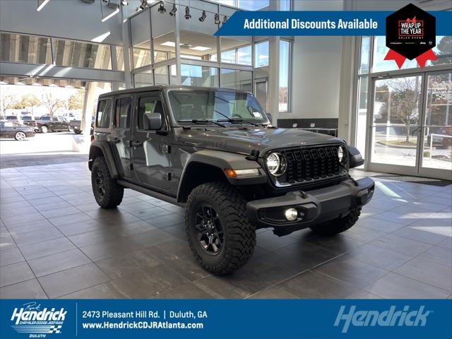 2026 Jeep Wrangler WRANGLER 4-DOOR WILLYS 2026 Jeep Wrangler WRANGLER 4-DOOR WILLYS