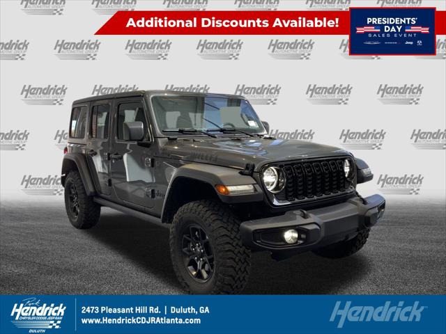 2026 Jeep Wrangler WRANGLER 4-DOOR WILLYS