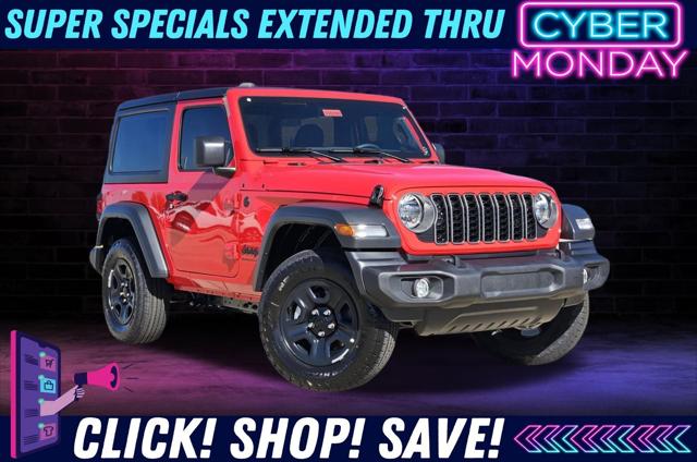 2026 Jeep Wrangler WRANGLER 2-DOOR SPORT 2026 Jeep Wrangler WRANGLER 2-DOOR SPORT