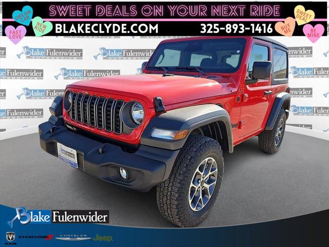 2026 Jeep Wrangler WRANGLER 2-DOOR SPORT S 2026 Jeep Wrangler WRANGLER 2-DOOR SPORT S