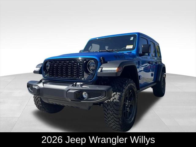 2026 Jeep Wrangler WRANGLER 4-DOOR WILLYS
