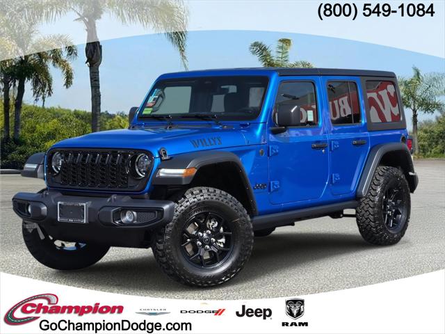 2026 Jeep Wrangler WRANGLER 4-DOOR WILLYS 2026 Jeep Wrangler WRANGLER 4-DOOR WILLYS